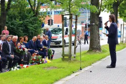 			Obrázek fotogalerie  - Rektor VŠPJ uctil památku popravených politických vězňů
	